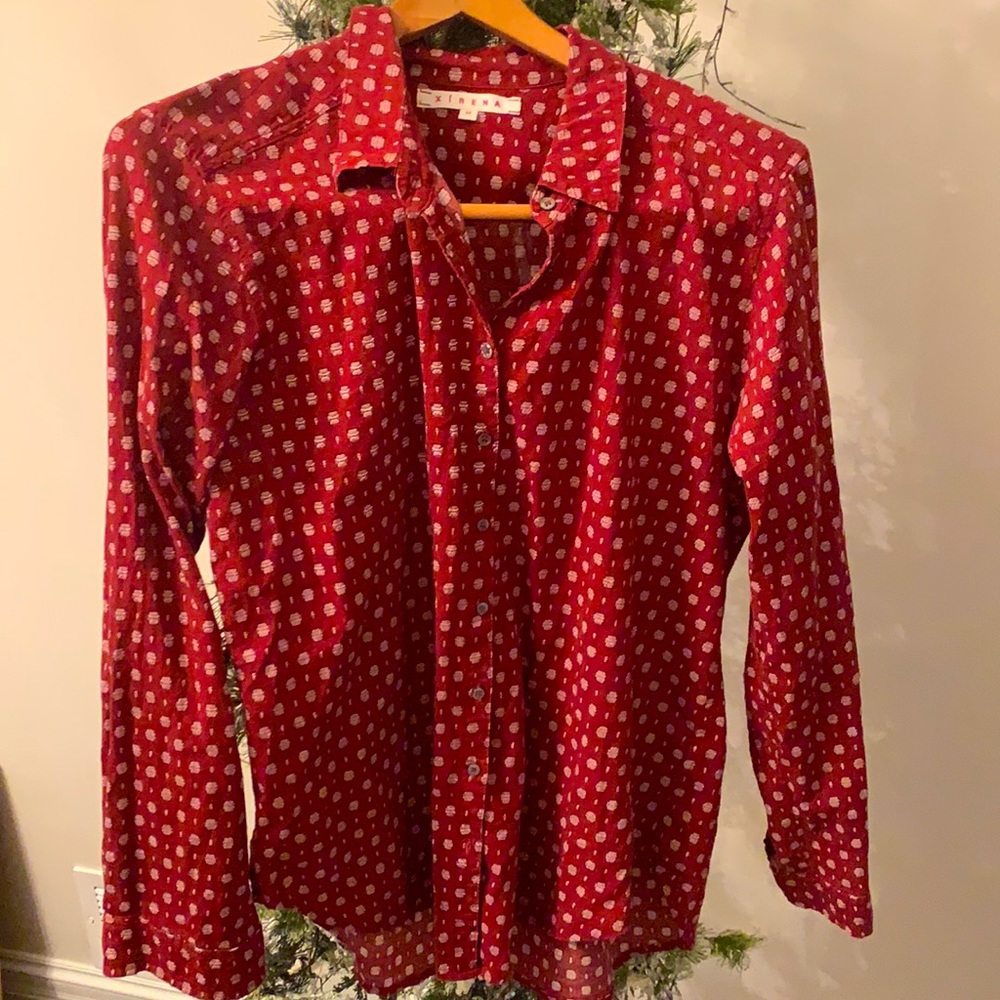 Xirena Button Blouse - image 1